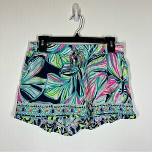 Lilly Pulitzer Katia Flowy Shorts Size Small